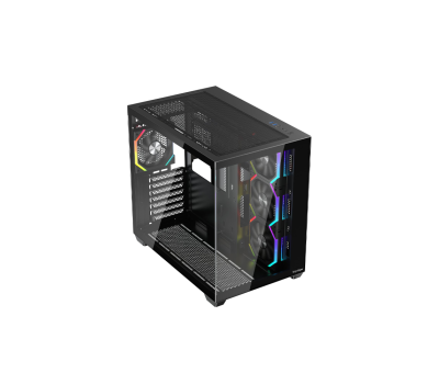 1STPLAYER BV7 ATX Mid Tower Gaming Casing (Black)