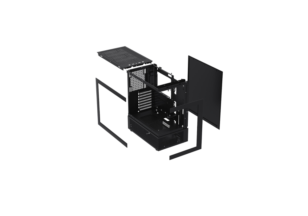 1STPLAYER Mi7-A ATX Gaming Casing Black