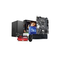 Build Intel 10th Gen Core I3 10100 Gigabyte H410M H 10th Gen DDR4 8GB 256GB SSD Combo PC