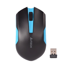 A4TECH G3-200/200N Black & Blue Wireless Mouse