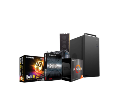 Budget AMD Ryzen 3 3200G Gigabyte B450M S2H 8GB DDR4 256GB SSD PC