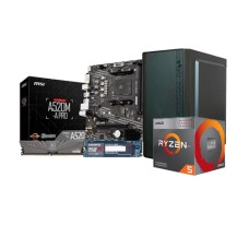 Budget AMD Ryzen 5 3400G MSI A520M-A Pro AM4 8GB DDR4 256GB SSD Pc