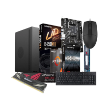Budget Build AMD Ryzen 5 5600G 4.4GHz 6 Core AM4 Processor PC