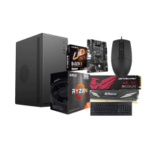 Budget Build AMD Ryzen 5 5600G Processor 512GB M.2 SSD PC