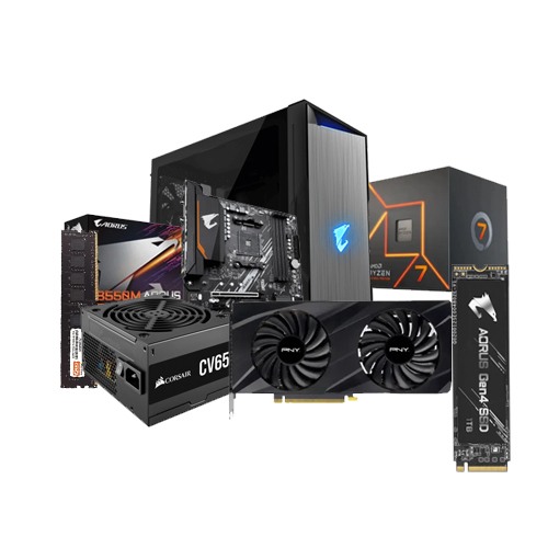 AMD Ryzen 7 7700 Processor Gaming PC