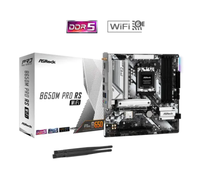 ASRock B650M Pro RS WiFi AM5 Micro ATX Motherboard
