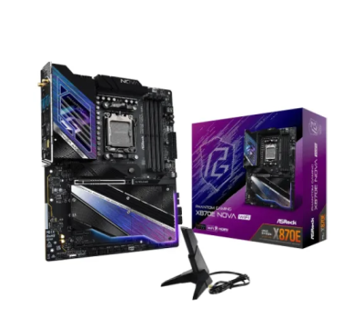 ASRock X870E Nova WiFi AM5 DDR5 ATX Motherboard