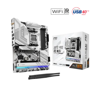 ASRock X870 Pro RS WiFi AM5 DDR5 ATX Motherboard