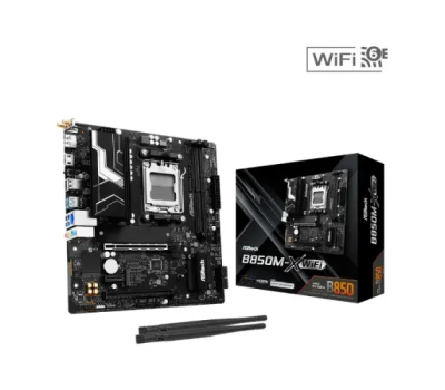 ASRock B850M-X WiFi AM5 DDR5 Micro ATX Motherboard