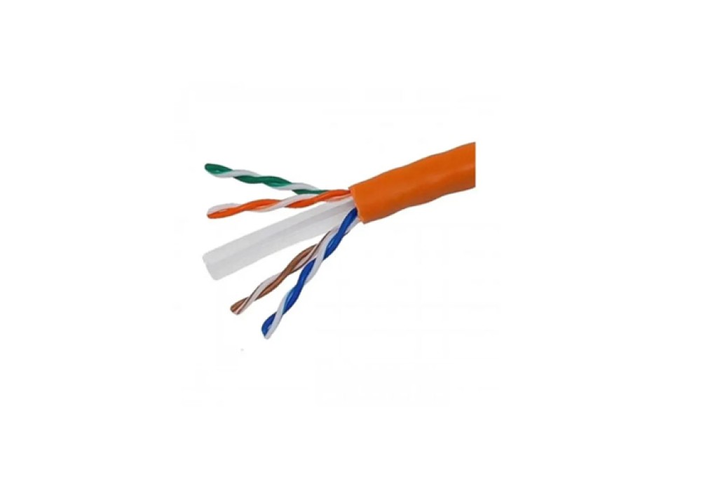 Hikvision Cat-6 305 Meter Orange Network Cable