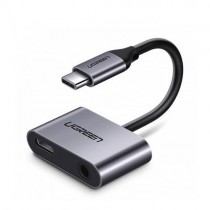 UGREEN 50596 2 Ports USB-C Hub + 3.5mm Audio Adapter
