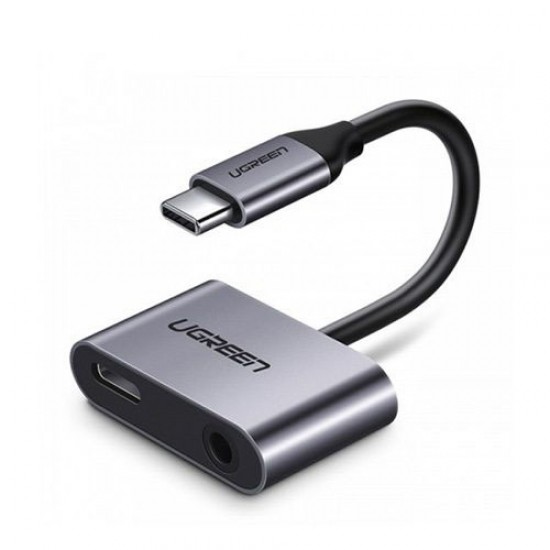 UGREEN 50596 2 Ports USB-C Hub + 3.5mm Audio Adapter