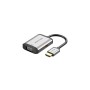 VENTION AFVHB HDMI to HDMI+VGA Converter 0.15M Gray Metal Type