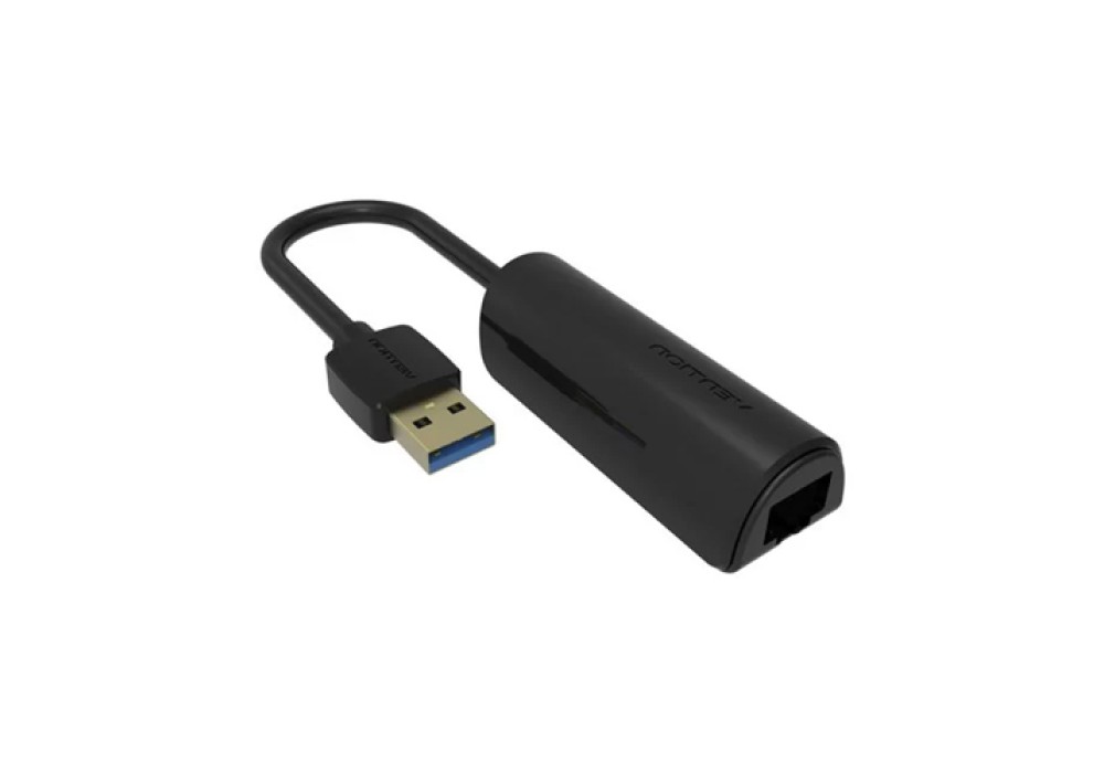 VENTION CEHBB USB 3.0 to Gigabit Ethernet Adapter ABS Type Black 0.15m