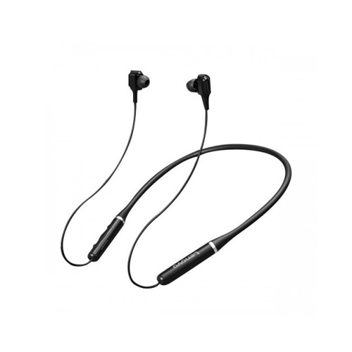 Lenovo XE66 Dual Driver Bluetooth Neckband Earphone Black