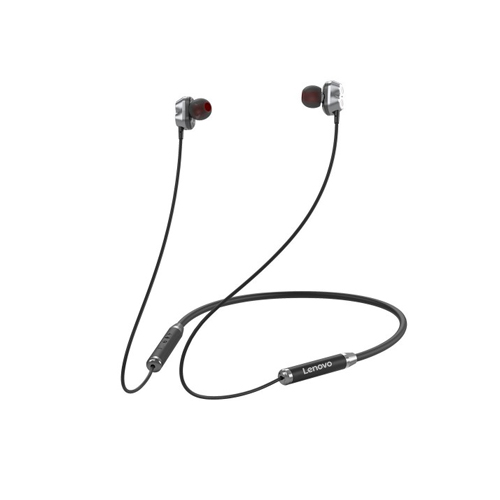 Lenovo HE08 Neckband Dual Dynamic Bluetooth Earphone