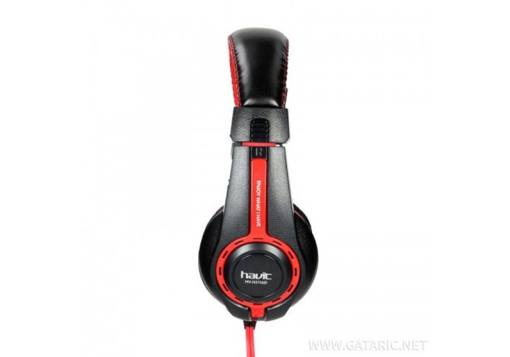 Havit H2116D double plug Stereo Mic Headset