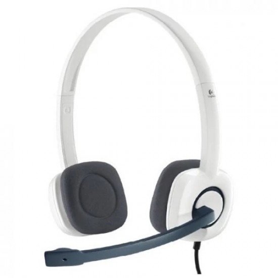 Logitech H150 STEREO Headset (White)