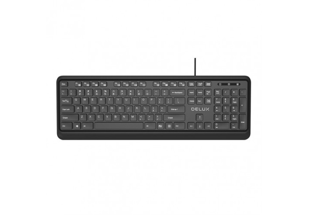 Delux KA190U USB Multimedia Keyboard