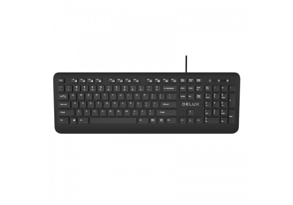 Delux KA193U USB Multimedia Keyboard