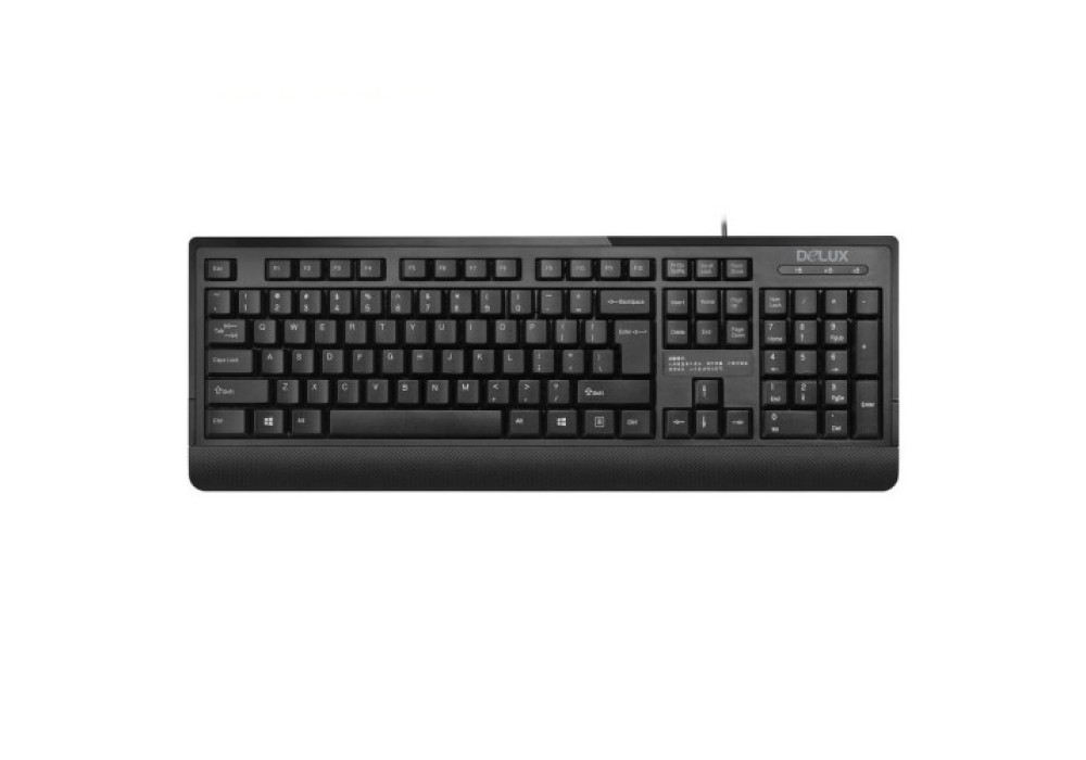 DELUX KA6011U MULTIMEDIA USB-Bangla Standard Keyboard