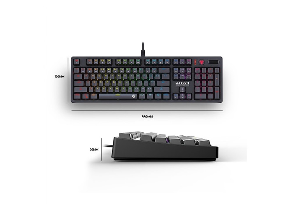 Fantech Max Pro MK851 RGB Mechanical Gaming Keyboard