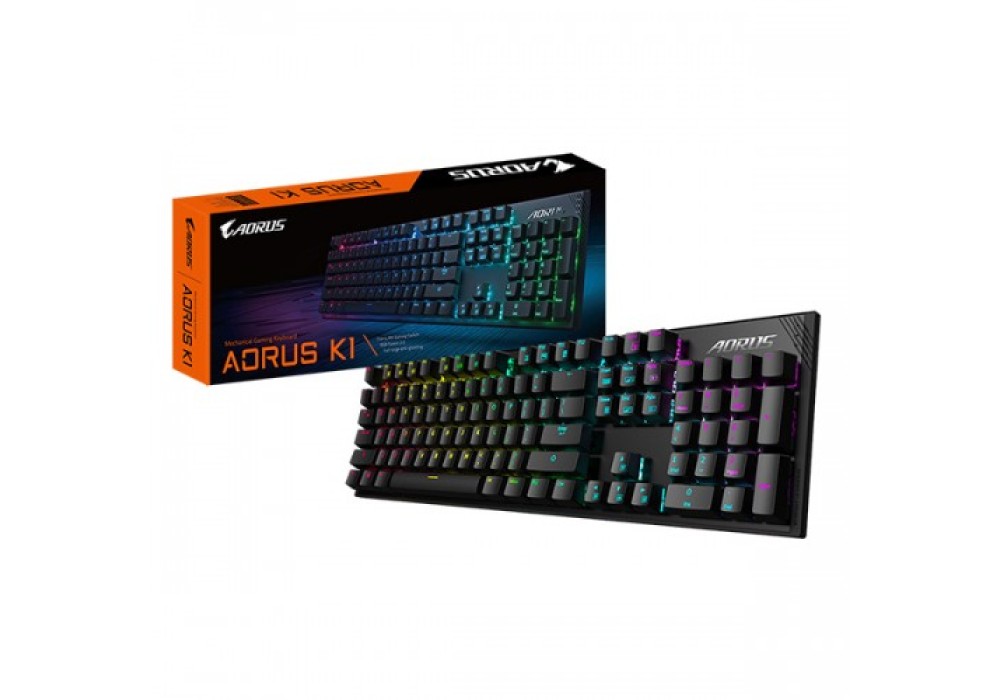 Gigabyte AORUS K1 Cherry MX Mechanical RGB Gaming Keyboard with Red Switch