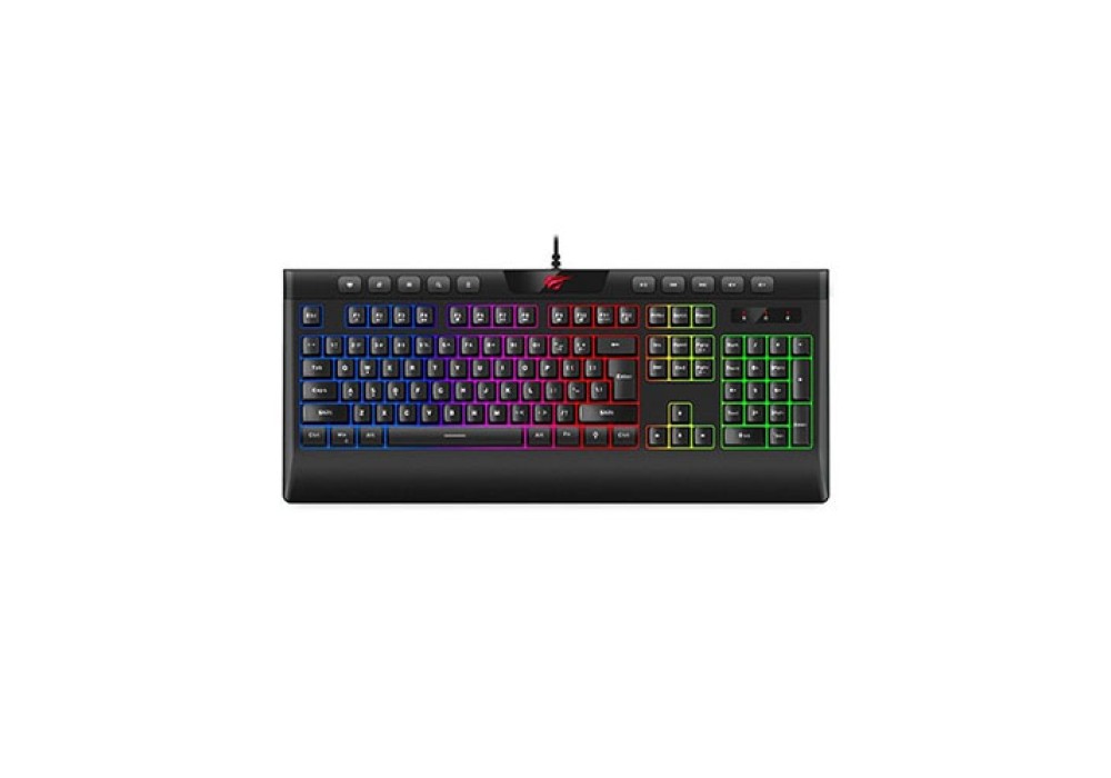Havit KB487L USB Multi-function backlit Keyboard