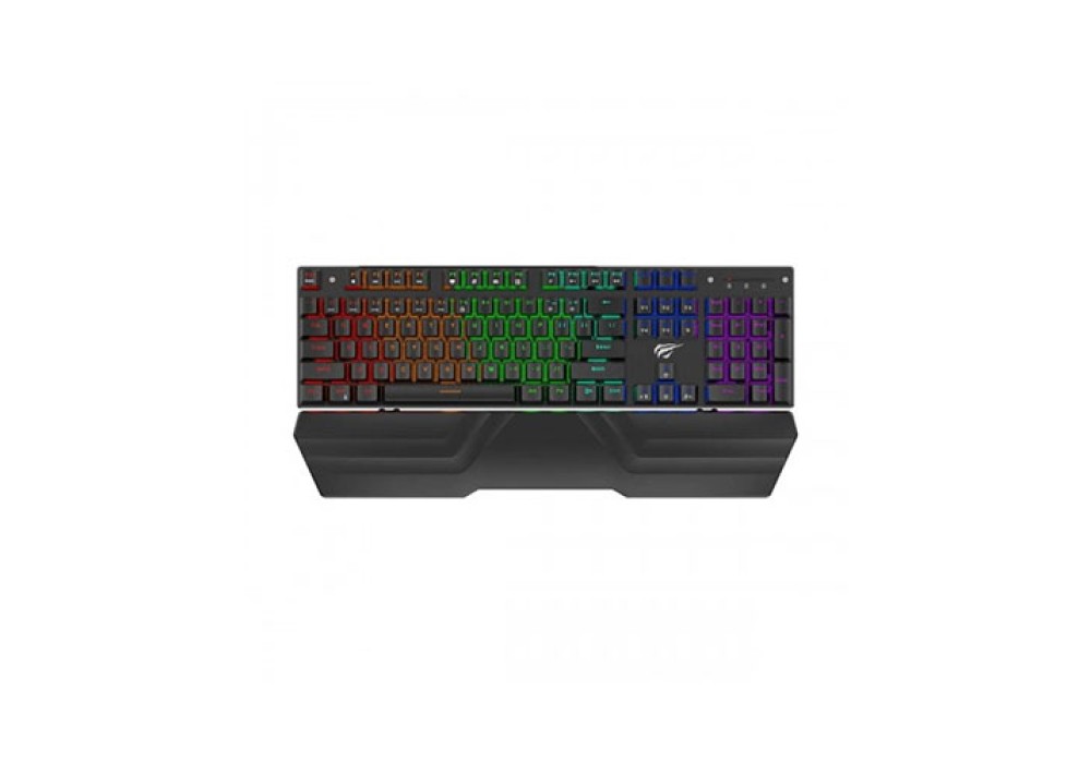 Havit KB856L RGB Backlit Multi-Function Mechanical Keyboard