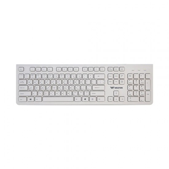 Walton WKS003WN Standard Keyboard (White)