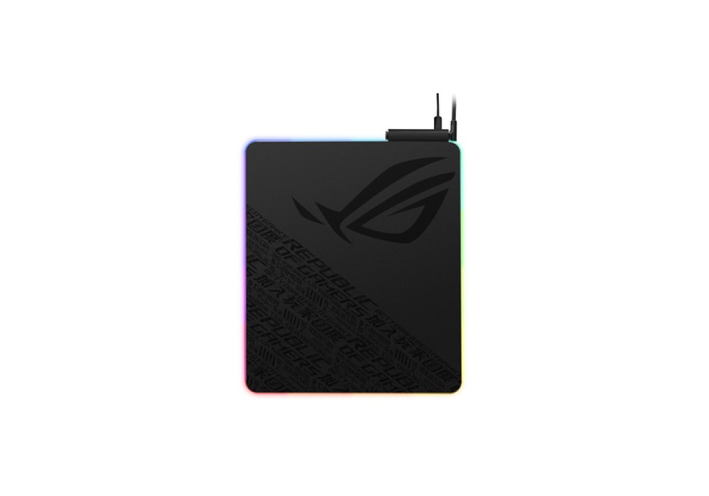 ASUS NH01 ROG Balteus Qi Wireless-Charging RGB Gaming Mouse Pad