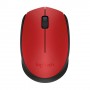 Logitech M171 Wireless Nano-receiver Red Mouse