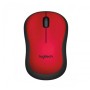 Logitech M221 Silent Red Wireless Mouse
