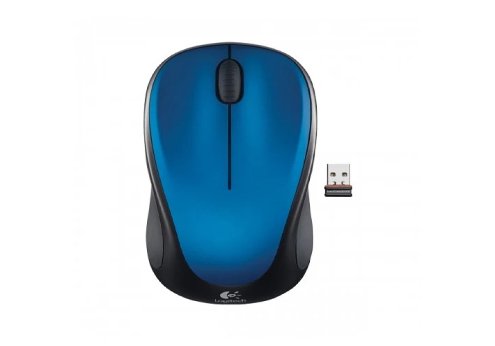 Logitech M235 Colt Glossy Blue Wireless Mouse