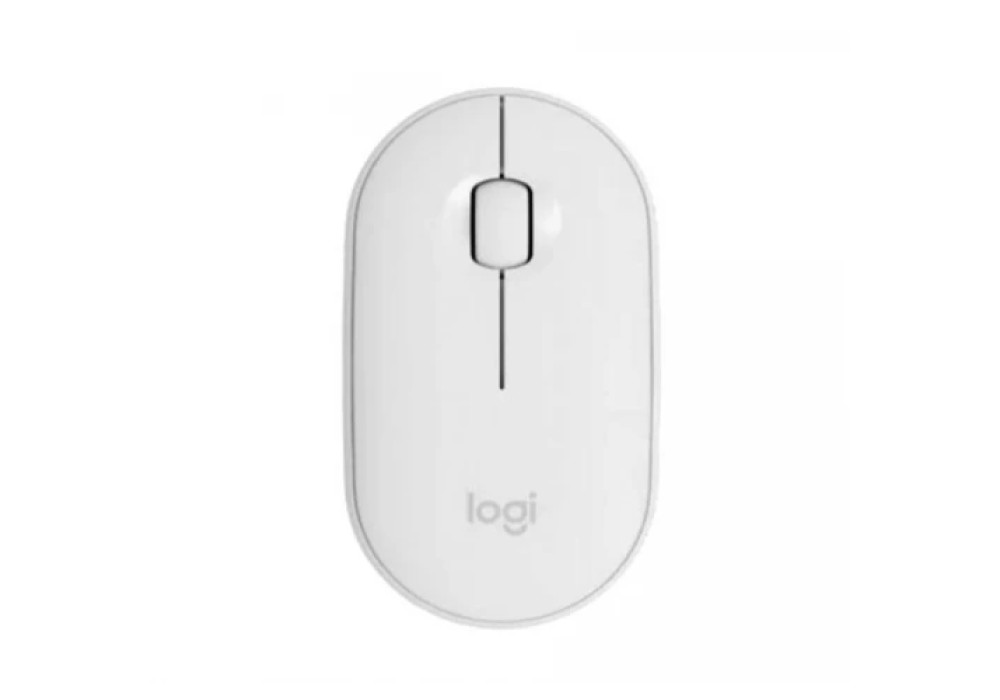 Logitech M350 Pebble Off-White Wireless Mouse