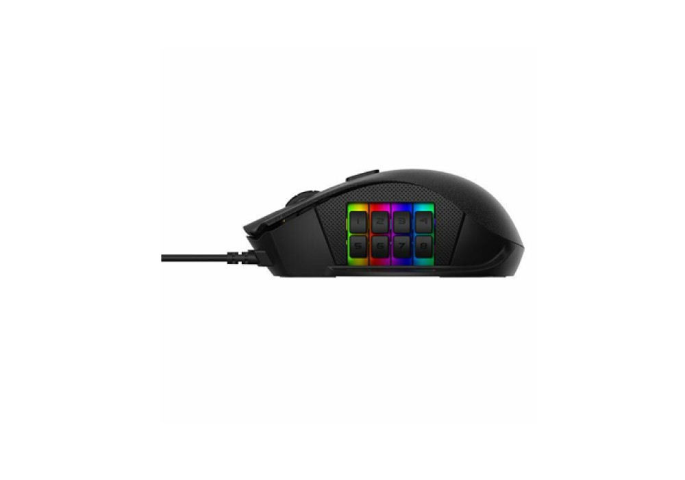 Thermaltake Nemesis Switch MOBA/MMO/RTS Optical RGB Gaming Mouse Black