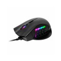 Thermaltake Nemesis Switch MOBA/MMO/RTS Optical RGB Gaming Mouse Black