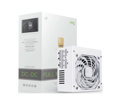 Acer Ac650w White 80 Plus Bronze Full Modular Power Supply Unit