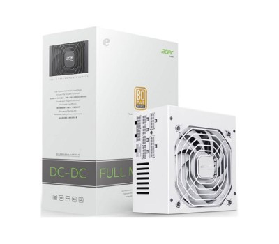 Acer Ac750w White 80 Plus Bronze Full Modular Power Supply Unit