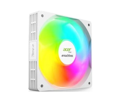 ACER GADGET AC1267ARGB WHITE 12CM LARGE AIRFLOW SILENT ARGB FAN