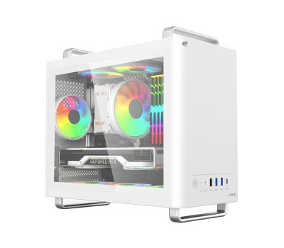 Acer U320WG Mid Tower White Micro-ATX Business Desktop Casing