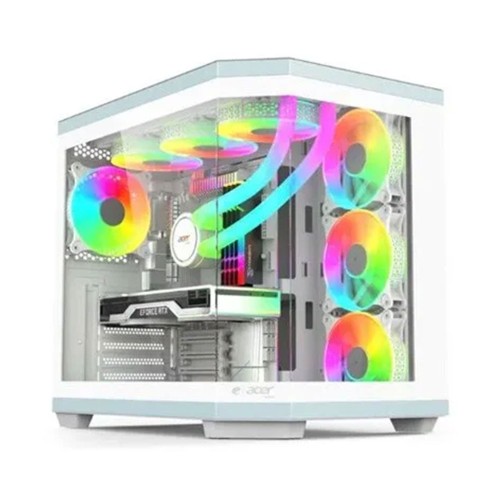 Acer V950 Mid Tower ATX White Gaming Case