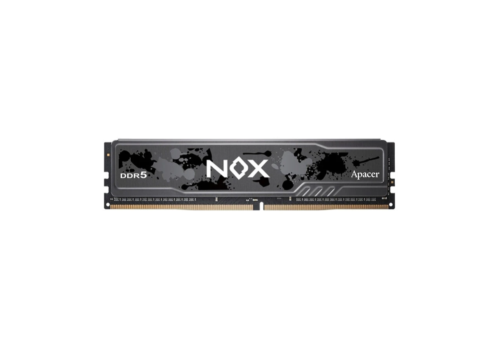 Apacer NOX 16GB DDR5 6000MHz Black Heatsink Gaming Desktop RAM