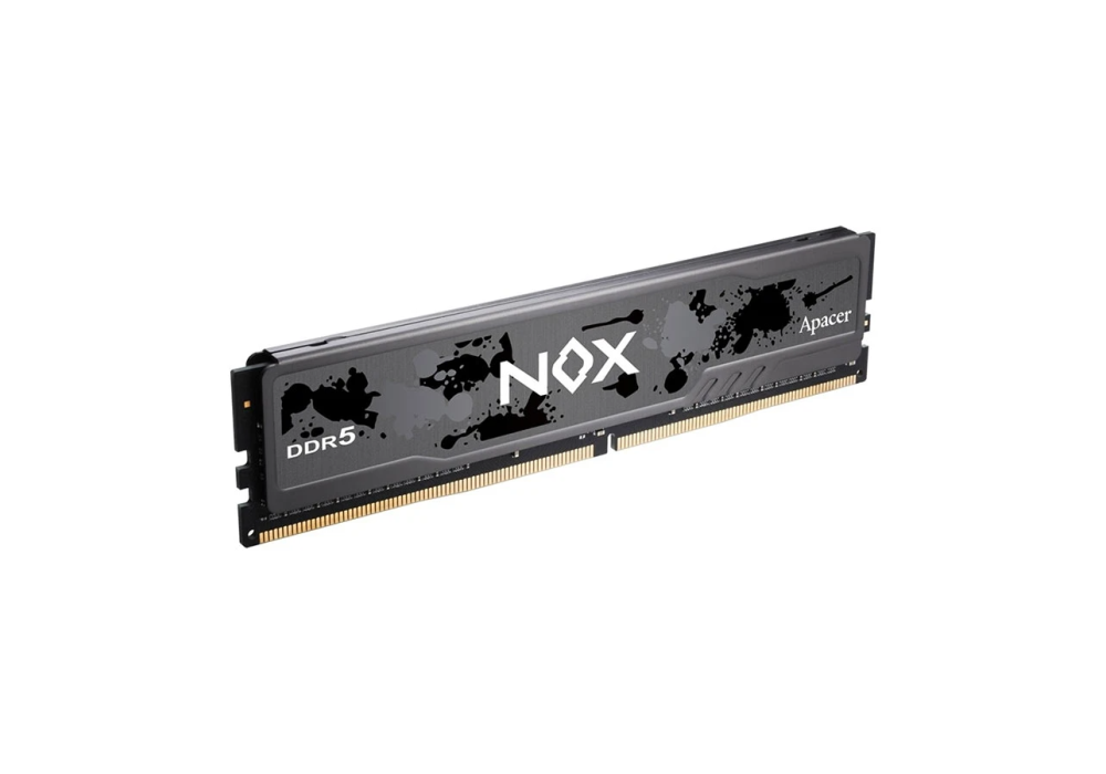 Apacer NOX 16GB DDR5 6000MHz Black Heatsink Gaming Desktop RAM