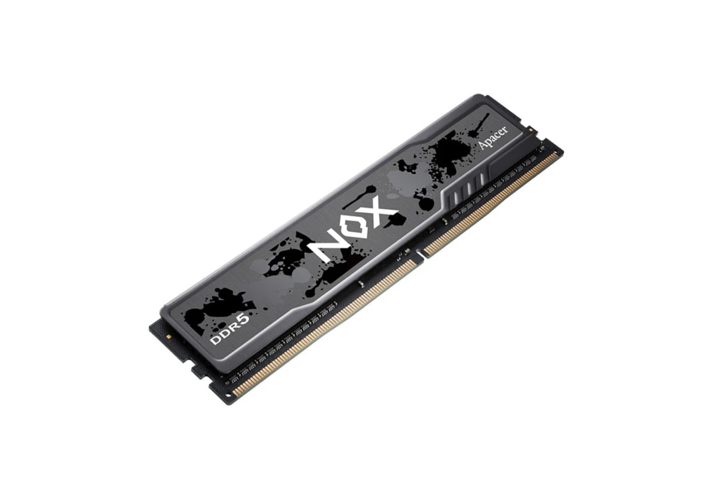 Apacer NOX 16GB DDR5 6000MHz Black Heatsink Gaming Desktop RAM