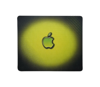 Apple Logo L11 Green Mouse Pad