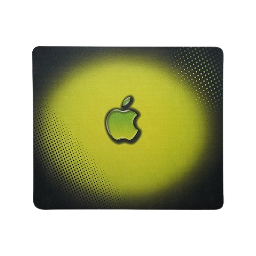 Apple Logo L11 Green Mouse Pad