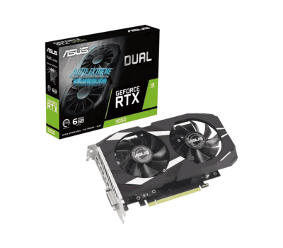 ASUS Dual GeForce RTX 3050 6GB GDDR6 Graphics Card