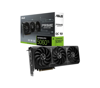 ASUS PRIME GeForce RTX 5060 Ti 16GB GDDR7 OC Edition Graphics Card