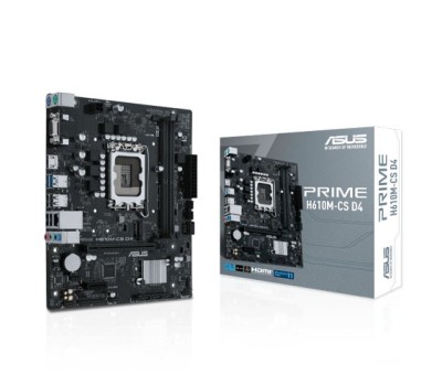 ASUS PRIME H610M-CS D4 12th Gen Intel LGA1700 Socket MOTHERBOARD